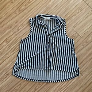 Forever 21 sleevless button down